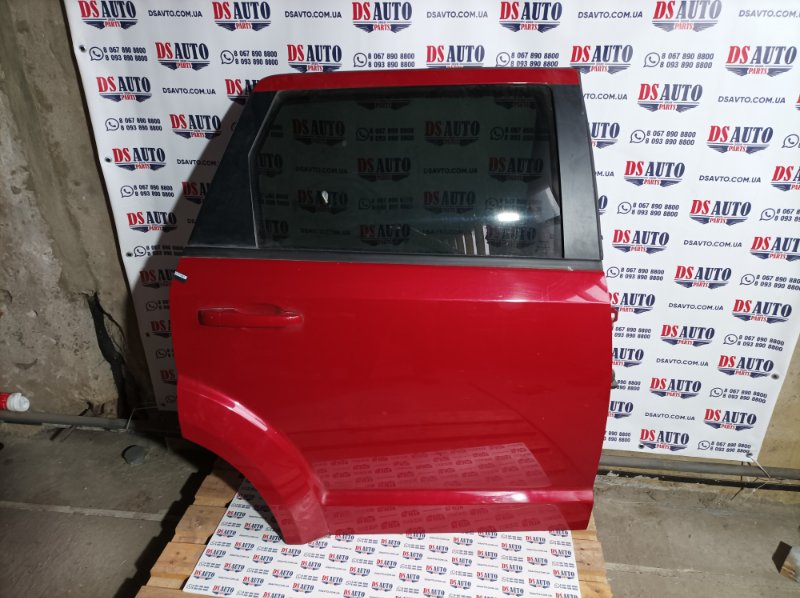 Дверь боковая задняя правая Dodge Journey 2013 2.4 68067472AF Б/У