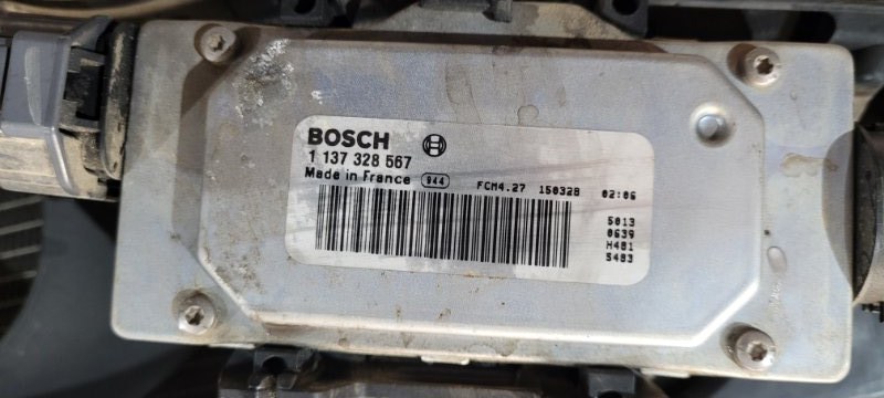 Блок управления вентилятором Ford Escape 2015 MK3 1.6 1137328567 Б/У