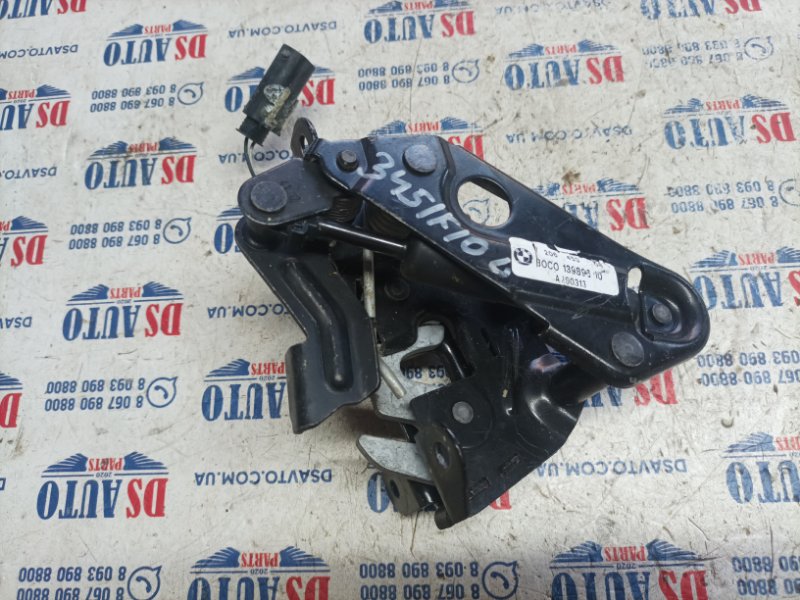 Замок капота левый BMW 528 2013 F10 2.0 7206453 Б/У