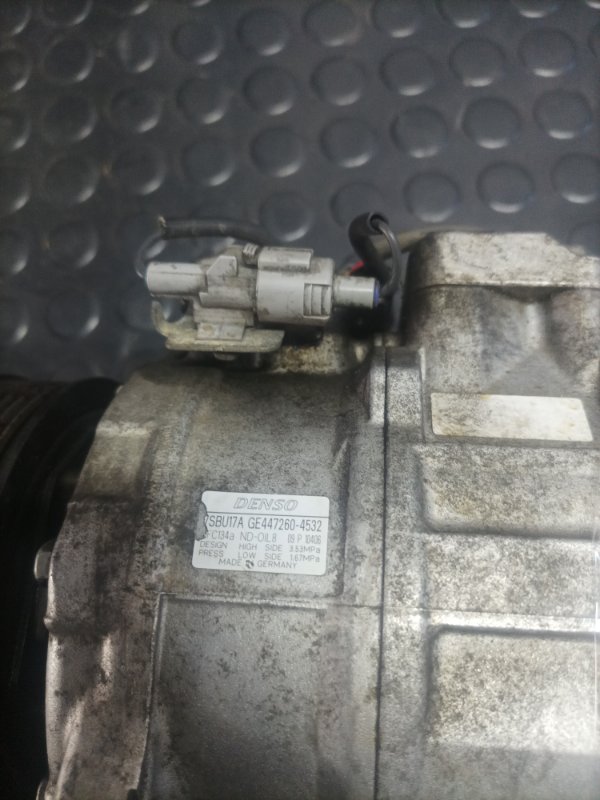 Компрессор кондиционера BMW 528 2012 F10 2.0 ge4472604532 Б/У