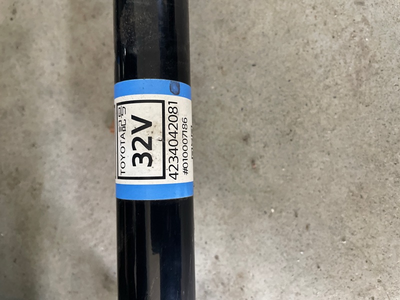 Полуось моста задний Subaru solterra